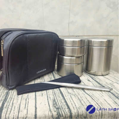 Bộ Hộp Cơm Giữ Nhiệt Lock&Lock LHC8016 (1150ml) - Hàng Chính Hãng