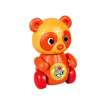 Bộ 04 Xe Ô Tô Mô Hình Gấu Trúc Chạy Dây Cót Dễ Thương