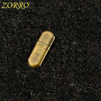 Vỏ Hột Quẹt Bật Lửa Xăng Đá Zorro Z516-005B Khắc Họa Tiết Móc Khóa Cực Đẹp