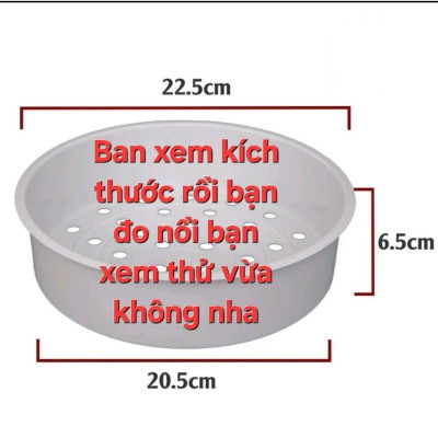 Khay Hấp Thức Ăn Nhựa PP Nguyên Sinh Việt Nhật Không Chứa BPA Sản Xuất Theo Tiêu Chuẩn Nhật Bản , An Toàn Cho Sức Khỏe Người Dùng - Hàng Việt Nam