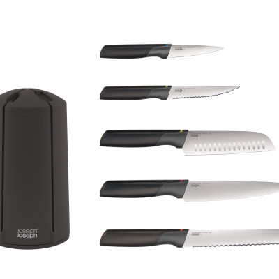 Joseph Joseph - Bộ dao cao cấp Elevate Knives 5-piece Carousel Set 000719