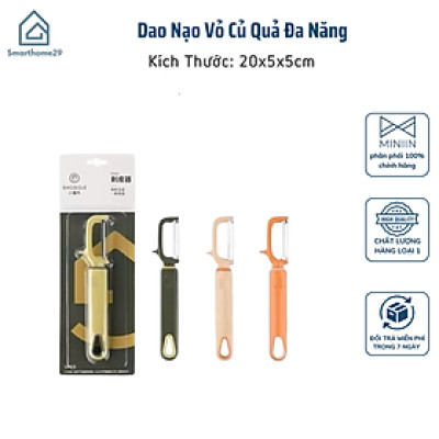 Dao Nạo Vỏ Củ Quả Đa Năng, Cây Bào Rau Củ Dụng Cụ Nhà Bếp Tiện Lợi - HÀNG CHÍNH HÃNG MINIIN
