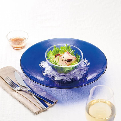 Aderia - Rimlet - Tô salad thuỷ tinh - 12cm - Bộ 3 cái