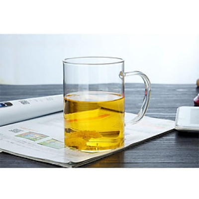  Cốc trà có quai 100ml - Cốc trà thủy tinh chịu nhiệt cao cấp Borosilicate, hàng xuất Âu