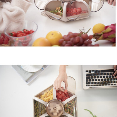 Khay mứt tết, Khay Đựng Bánh Kẹo 6 Cánh Hoa Tự Bung, Sang Chảnh, Lịch Sự, Sản Phẩm của Tết 2024