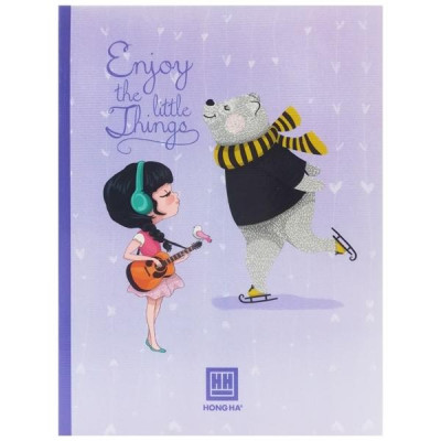 Vở Class Dreaming Bear - 4 Ô Ly Ngang (2mm) - 96 Trang - ĐL 70 (Mẫu Màu Giao Ngẫu Nhiên)