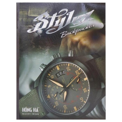 Vở Stylex 4 Ô Ly 96 Trang ĐL 70g/m2 - Hồng Hà 0411 (Mẫu Màu Giao Ngẫu Nhiên)