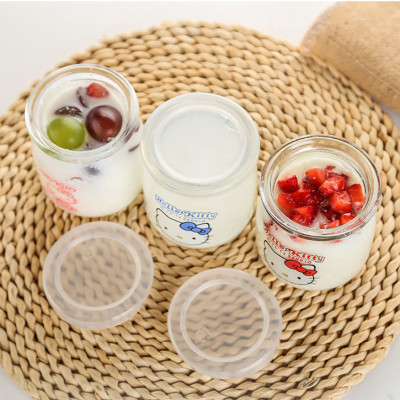 Set 12 Hủ Sữa Chua In Hình Thú 200ml - Lưu Trữ Thực Phẩm Tiện Lợi Cho Gia Đình (Giao ngẫu nhiên)