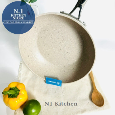 Chảo chống dính sâu Korkmaz Granita 24cm - 2.5 lít - A1273 - Hàng Chính Hãng