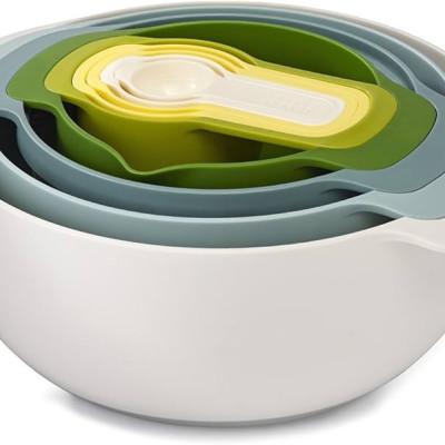 Set âu, rổ, đong Joseph Joseph 40085 Nest 9 Plus Hàng chính hãng