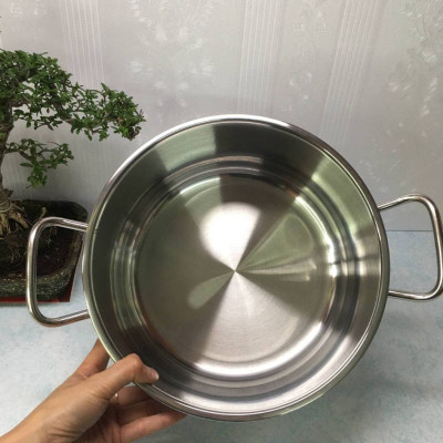 Nồi inox 3 đáy nắp kính Fivestar FSN 24IN1 24cm- Hàng chính hãng