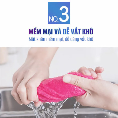 Khăn lau siêu thấm MyJae（3 cái）