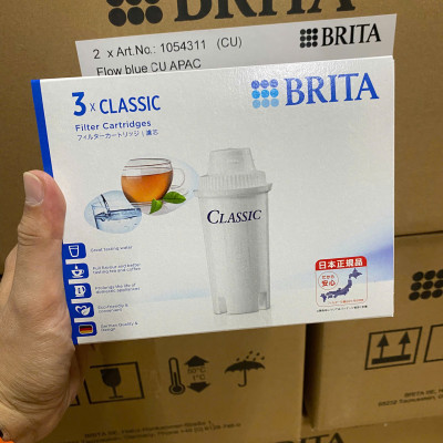 Hộp 3 lõi lọc dài thay thế Brita CLASSIC