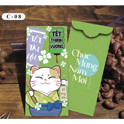 Combo 100 bao lì xì ì Tết  hàng đẹp nhiều mẫu mới , vô cùng xinh xắn và cute 