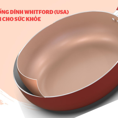 CHẢO SUNHOUSE CHỐNG DÍNH ĐÁY TỪ SWP28MA - Hàng chính hãng