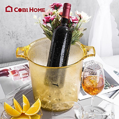 Xô đựng đá  5.2L màu vàng 376426 . NHẬP KHẨU VÀ PHÂN PHỐI CHÍNH HÃNG COBI HOME.