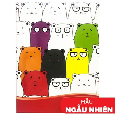 Combo 5 Tập Học Sinh Family 4 Ô Ly 200 Trang ĐL 80g/m2 - FAHASA (Mẫu Màu Giao Ngẫu Nhiên)