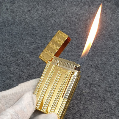 Vỏ Hột Quẹt Bật Lửa Upon Gas Đá D111T Họa Tiết Hoa Văn Đẹp Độc Lạ - Dùng Gas Đá Cao Cấp