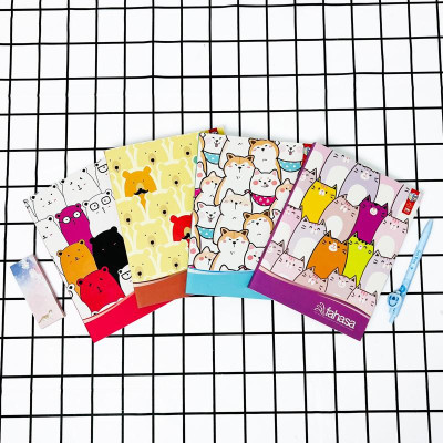 Combo 5 Tập Học Sinh Family 4 Ô Ly 200 Trang ĐL 80g/m2 - FAHASA (Mẫu Màu Giao Ngẫu Nhiên)