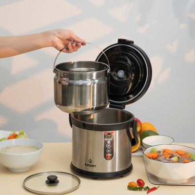 Nồi ủ nhiệt chân không Kalpen E13 dung tích 4.5L chuẩn Đức, bảo hành 24 tháng