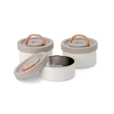 Hộp Cơm Giữ Nhiệt 3 Ngăn Inox Kalpen I1 Thể Tích 2000ml - Hàng chính hãng