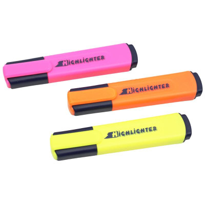 Bút Dạ Quang Highlighter - Thiên Long HL-012 - Màu Cam