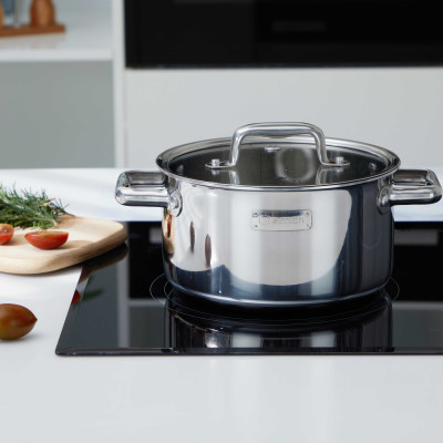 Nồi (Xoong) Inox 3 lớp đáy liền Elmich Tri-max Eco (2353990, 2353991, 2353992, 2353993, 2353994, 2353995, 2353996, 2353997) - Hàng Chính Hãng