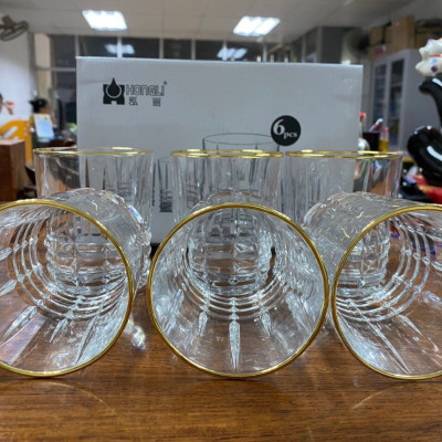 BỘ 6 CÔC THỦY TINH CAO CẤP  - ANTH566