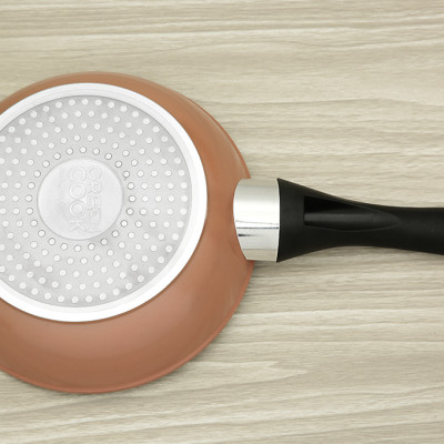 Chảo vân đá chống dính đáy từ 20 cm Greencook GCP221-20IH - Hàng Chính Hãng