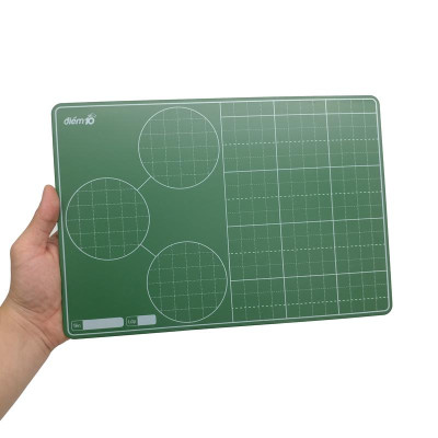 Bảng Phấn 2 Mặt Học Toán Và Tiếng Việt - Thiên Long TP-B018 PLUS - Xanh Lá (Theo Chương Trình Chân Trời Sáng Tạo)