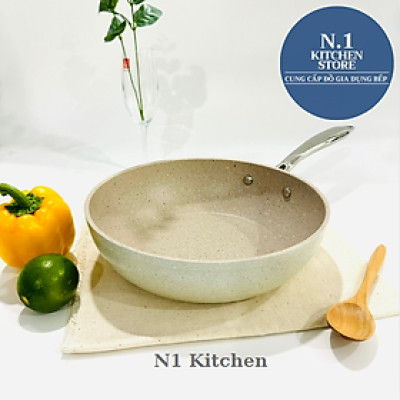 Chảo chống dính sâu Korkmaz Granita 24cm - 2.5 lít - A1273 - Hàng Chính Hãng