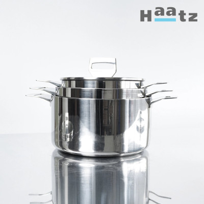 Nồi inox 316 đúc nguyên khối Hàn Quốc size 22cm dung tích 4.5L, bảo hành 5 năm