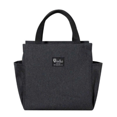 Túi Giữ Nhiệt Đựng Hộp Cơm Trưa Văn Phòng, Túi Đựng Hộp Cơm Thực Phẩm Đa Năng Có Ngăn Chứa Chai Nước 2 Bên - HÀNG CHÍNH HÃNG MINIIN