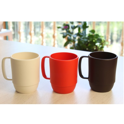 Combo Cốc nhựa uống nước Inomata cao cấp - Nâu nội địa Nhật Bản