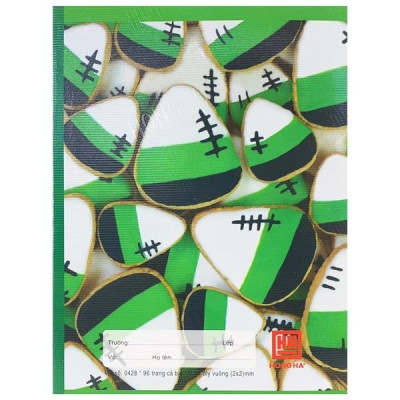 Vở Học Sinh 4 Ô Ly 96 Trang ĐL 80g/m2 - Hồng Hà - Class Monster - 0428 (Mẫu Màu Giao Ngẫu Nhiên)