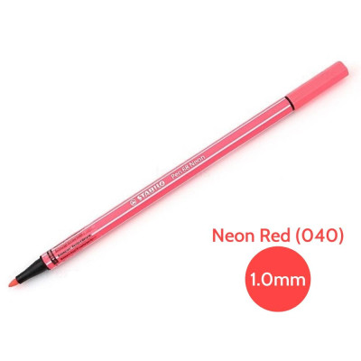 Bút Lông Màu Đầu Kim 1.0 mm - Stabilo PN68-040 - Fluorescent Red