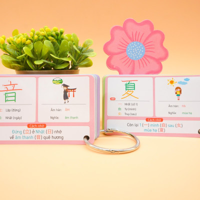 Flashcard Hack Não 220 Kanji N5 - Hướng Dẫn Học Qua Câu Chuyện