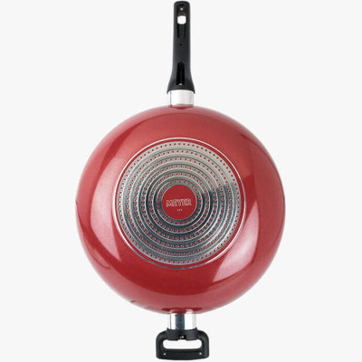 Nồi Chống Dính Forge Red Có Nắp Meyer 30cm - Thương Hiệu Mỹ, SX Thái Lan | Meyer Forge Red Saucepot 30cm