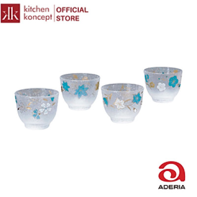 Aderia - Shiki Meguri - Bộ ly trà - 4 cái