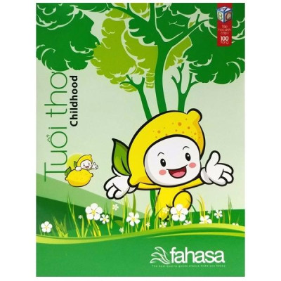 Combo 5 Tập Học Sinh 4 Ô Ly 100 Trang ĐL 80g/m2 - FAHASA (Mẫu Màu Giao Ngẫu Nhiên)