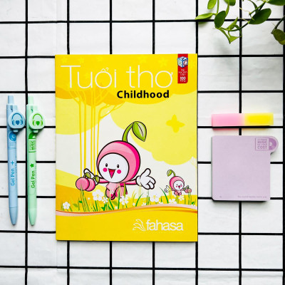 Combo 5 Tập Học Sinh 4 Ô Ly 100 Trang ĐL 80g/m2 - FAHASA (Mẫu Màu Giao Ngẫu Nhiên)