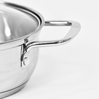 Nồi inox 3 đáy Goldsun F20 GE1204 - Hàng Việt Nam chất lượng cao