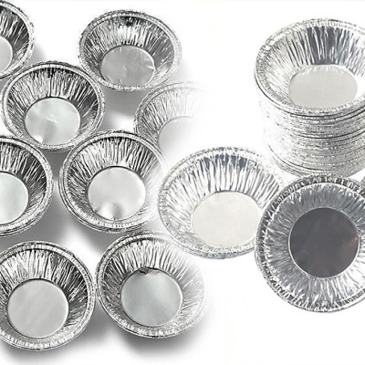  Cốc Chén Giấy Bạc Lót Khuôn Nướng Bánh tart Trứng - Bát Bạc Nướng Hàu Tiện Dụng - HÀNG LOẠI 1 - CHÍNH HÃNG MINIIN