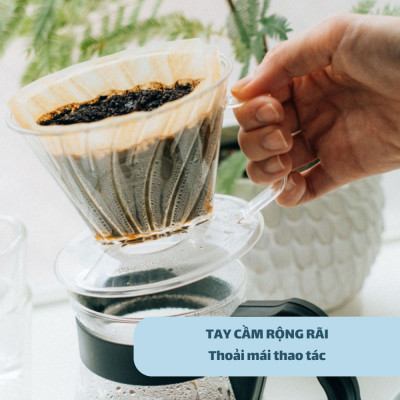 Phễu pha cà phê Hario PED-02-T (Phễu Pegasus)