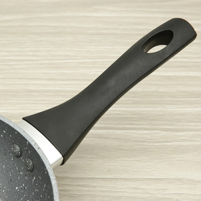 Chảo vân đá   chống dính  đáy từ 30 cm Greencook GCP221-30IH - Hàng Chính Hãng