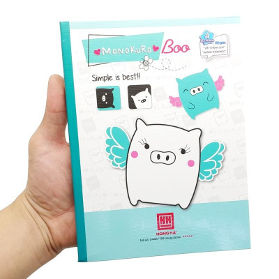 Vở 4 Ly Ngang 96 Trang 80gsm Class Heoboo - Hồng Hà 0446