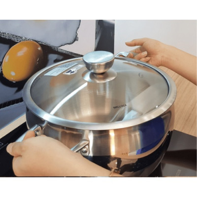 Nồi Từ Malloca SA-099 - Kích thước 30cm - Inox 304