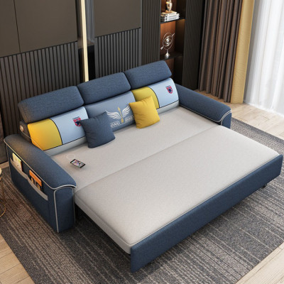 Sofa giường đa năng hộc kéo đầu bật cao cấp HGK-28 ngăn chứa đồ tiện dụng Juno Sofa KT 2m1