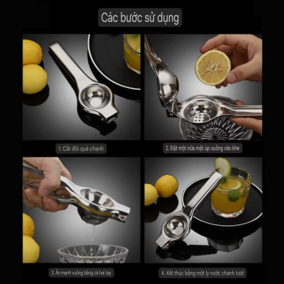 Dụng Cụ Vắt Chanh Inox Đa Dụng