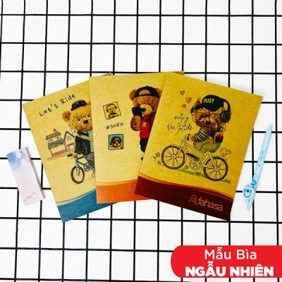 Combo 5 Tập Học Sinh 100 Trang ĐL 100g/m2 - FAHASA - Cute Bears (Mẫu Màu Giao Ngẫu Nhiên)